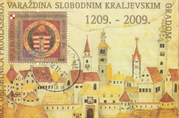 CROATIA Block 35,used,paper Backside - Croatie