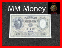 SWEDEN 10 Kronor 1959  P. 43    UNC - Svezia