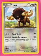 Carte Pokemon Francaise 2011 Noir Et Blanc 90/114 Frison 90pv Neuve - Noir & Blanc