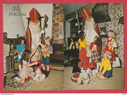 St Nicolas / Sinterklaas / 5 Cartes Postales - Postkaarten /  Années 70 - Jaren 70 - Saint-Nicolas