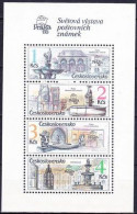** Tchécoslovaquie 1988 Mi 2961-4 - Bl.81 (Yv BF 78 B), (MNH)** - Unused Stamps