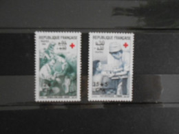 REUNION YT 370/371 CROIX-ROUGE 1966** - Unused Stamps