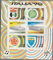 ITALY Block 6,unused (**) Football - Hojas Bloque