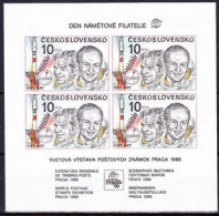 ** Tchécoslovaquie 1988 Mi 2908 - Bl.84 (Yv BF 78 C), (MNH)** - Neufs