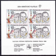 ** Tchécoslovaquie 1988 Mi 2908 - Bl.84 (Yv BF 78 C), (MNH)** - Unused Stamps