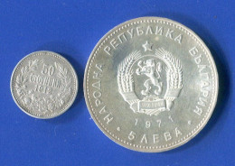 Bulgarie  2  Pieces  Arg - Bulgarie