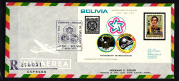 Bolivien Block 60 Gestempelt Als FDC / Raumfahrt #HP215 - Bolivia