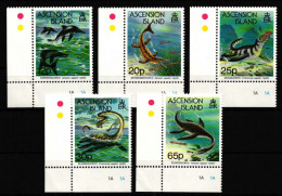 Ascension 623-327 Postfrisch Prähistorische Tiere, Dinosaurier #HR160 - Ascension