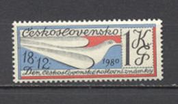 Tchéco   Yvert  2420  * *  TB Symbole Oiseau   - Unused Stamps