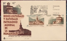 FDC  1999.- Bienes Culturales Y Naturales Patrimonio Mundial De La Humanidad. - FDC