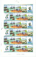 TIMBRE  ZEGEL STAMP BELGIQUE PLANCHE 6 X GARDEZ LA MER PROPRE 2273-76 XX - Ohne Zuordnung