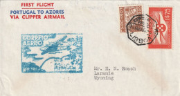 Portugal Lette Aviation 1939 - Lettres & Documents
