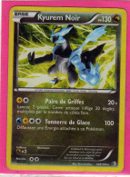 Carte Pokemon Francaise 2012 Noir Et Blanc Frontieres Franchies 100/149 Kyurem 130pv Holo Occasion - Noir & Blanc