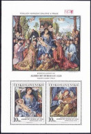 ** Tchécoslovaquie 1989 Mi 3001-2 - Bl.92 (Yv BF 85), (MNH)** - Ongebruikt