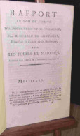 MOREAU DE SAINT MERY Louis-Elie - RAPPORT SUR LES FOIRES ET MARCHES - 1701-1800