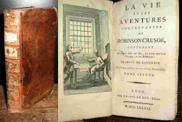 DEFOE Daniel - LA VIE ET LES AVENTURES SURPRENANTES DE ROBINSON CRUSOE - TOME 2 - 1701-1800
