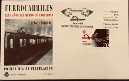 FDC  1999.- FERROCARRILES - FDC