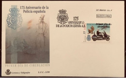 FDC  1999.- 175 ANIVERSARIO DE LA POLICIA NACIONAL - FDC