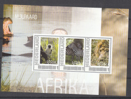 Nederland Persoonlijke Zegel: Afrika, Vervet, Zebra, Leeuw, Lion - Ongebruikt