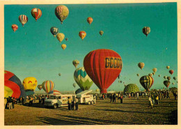 Aviation - Montgolfières - Albuquerque - New Mexico - Hot Air Ballooning - Automobiles - Balloon - CPM - Carte Neuve - V - Montgolfières