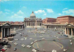 Vatican - La Place Et La Basilique Saint Pierre - Automobiles - Autocars - Bus - CPM - Voir Scans Recto-Verso - Vatican