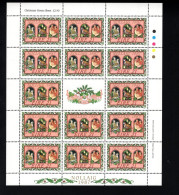 1997007695 1987  SCOTT 703 (XX) POSTFRIS  MINT NEVER HINGED -  CHRISTMAS COMPLETE DISCOUNT SHEET - Unused Stamps