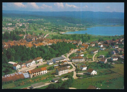 CPSM / CPM 10.5 X 15 Jura CLAIRVAUX-les-LACS Vue Aérienne  Le Pays Et Le Lac - Clairvaux Les Lacs