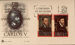 FDC  2000.- CARLOS V - FDC