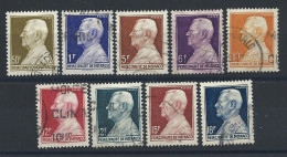 Monaco N°302A/06 Obl (FU) 1948/49 - Prince Louis II - Used Stamps