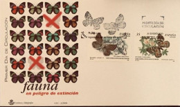 FDC  2000.- MARIPOSAS - FDC