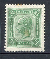 AUTRICHE - 1904 Yv. N° 90  *  35h  Vert  Cote 45 Euro  BE R  2 Scans - Neufs