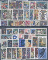 TIMBRE  ZEGEL STAMP FRANCE LOT DE 52 TABLEAUX PEINTURES TOUS  XX - Sonstige & Ohne Zuordnung