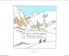 TINTIN : 3 Exlibris TINTIN AU TIBET Pour Ed MOULINSART 2010 - Ilustradores G - I