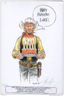 SWOLFS : Exlibris  CLUB DURANGO (ns) Lucky Luke - Illustratori S - V