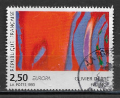 France 1993 Oblitéré  N°  2797  -  Europa  " Olivier Debré " - Gebraucht