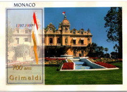 MONACO. -  Le Casino -  Carte 700 Ans Grimaldi. -  Non écrite - Spielbank