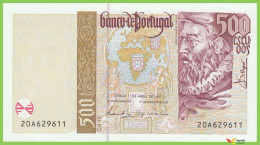 Voyo PORTUGAL 500 Escudos 1997 P187a(5) 20A UNC - Portugal