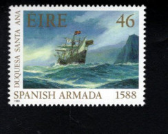 1997029145 1988  SCOTT 728 (XX) POSTFRIS  MINT NEVER HINGED - DEFEAT OF THE SPANISH ARMADA - 400TH ANNIV - Nuovi