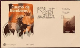 FDC  2001.-CUERPO DE BOMBEROS - FDC