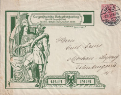 Allemagne Joli Entier Postal Illustré Berlin 1913 - Briefe