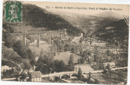 CPA  Route De Bort à Mauriac Viaduc De Vendes - Mauriac