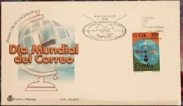 FDC  2001. - DIA MUNDIAL DEL CORREO - FDC