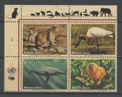 N.U. GENEVE 1994 N° 265/268 ** Neufs MNH  Superbes C 8 € Protection De La Nature Faune Animaux Oiseau Bird Jabiru Balei - Ungebraucht