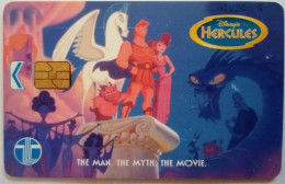 Malaysia Rm20 Chip Card - Disney Hercules 3/6 - Maleisië