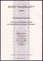 ETB 09/1980 Korrekte Schreibweise In Stempelmitte Dv - 1974-1980