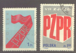 Postzegels > Europa > Polen > 1944-.... Republiek > 1971-80 > Gebruikt No. 2416-2417 (12127) - Usados