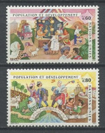 N.U. GENEVE 1994 N° 274/275 ** Neufs MNH  Superbes C 2.85 € Population Et Développement Mère Enfant Marché - Neufs