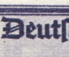 893IV Reichspost 24 Pf: Akzent Auf Dem Ersten E In Deutsches, Feld 2, ** - Variétés & Curiosités