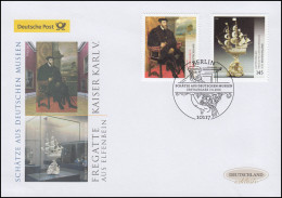 3227-3228 Tizian Und Jakob Zeller, Schmuck-FDC Deutschland Exklusiv - Storia Postale