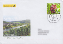 3334 Weinanbau In Deutschland, Schmuck-FDC Deutschland Exklusiv - Briefe U. Dokumente